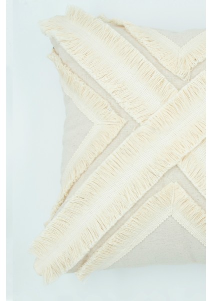 Özel Tasarım Tekli Keten Kırlent Kırlentkılıfı 43 x 43 cm