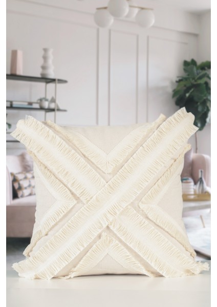 Özel Tasarım Tekli Keten Kırlent Kırlentkılıfı 43 x 43 cm modelleri