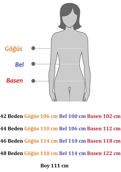 Büyük Beden Jakarlı Saten Elbise 5D-2183