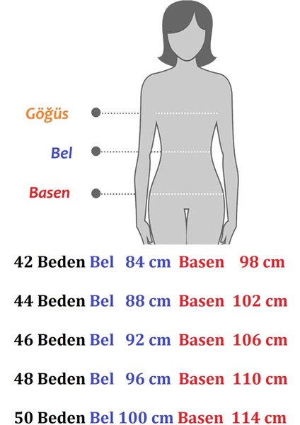 Esnek Büyük Beden Etek 24C-2227