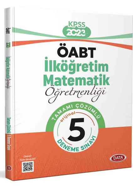 ÖABT İlköğretim Matematik Öğretmenliği Tamamı Çözümlü 5 Deneme Sınavı