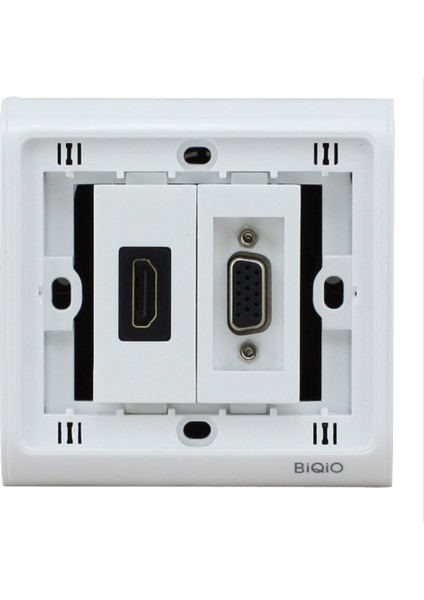 Sıva Altı Vga+Hdmı Duvar Prizi - Kablolu modelleri