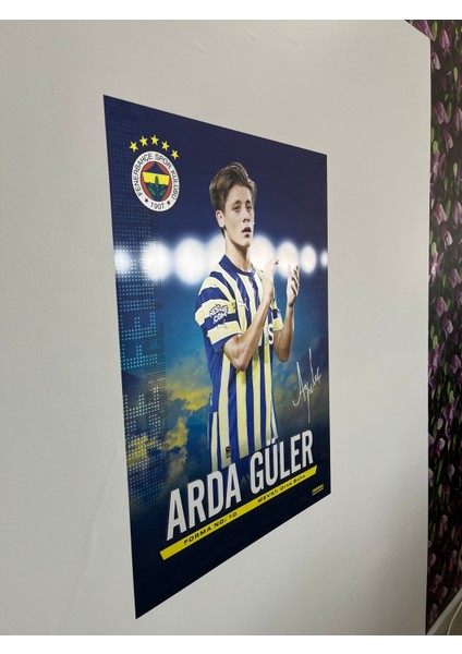 Odyak Statıkıum Arda Güler Poster 56X80 cm Statik Kağıt Yapışkansız Fb Lisanslı Orijinal