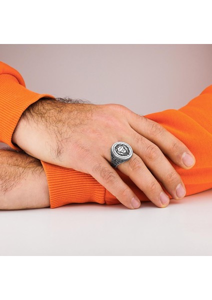 Aslan Figürlü 925 Ayar Gümüş Yüzük fiyatları