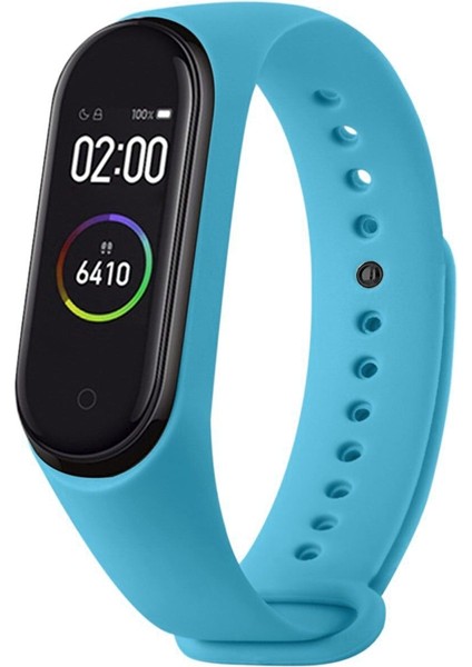 Mi Band 3/m4/m5/m6 Akıllı Bileklik Uyumlu Silikon Kordon