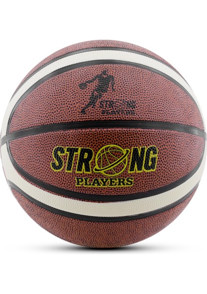 Basketbol Topu X-Super Iç Dış Mekan 6 Numara Kahverengi