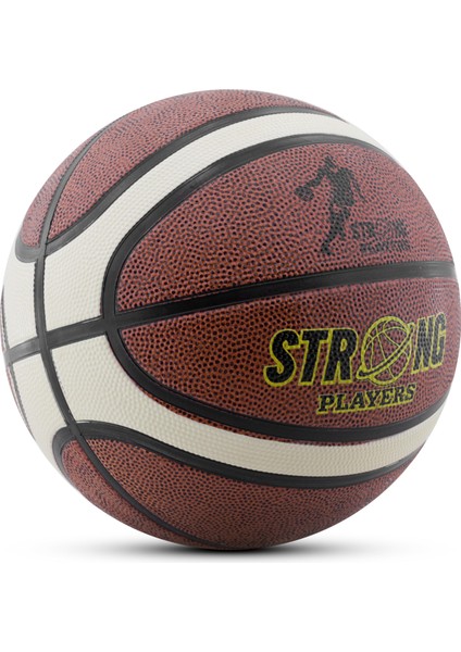 Basketbol Topu X-Super Iç Dış Mekan 5 Numara Kahverengi