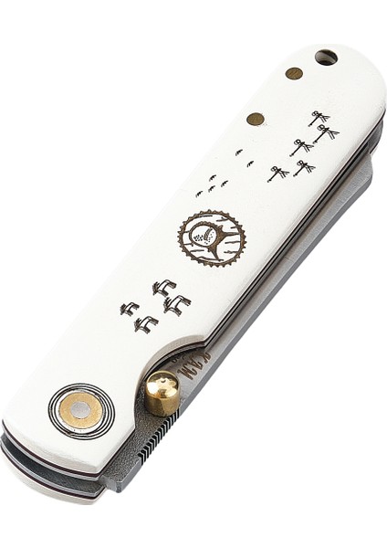 Kam Knife Içten Kilitli Taktikal Katsu Çakı - T30 N 690 Beyaz Kam Davulu Işlemeli fiyatları