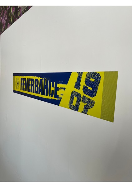 Odyak Statıkıum Atkı 3 20x118 cm Statik Kağıt Yapışkansız Fenerbahçe Lisanslı Orijinal