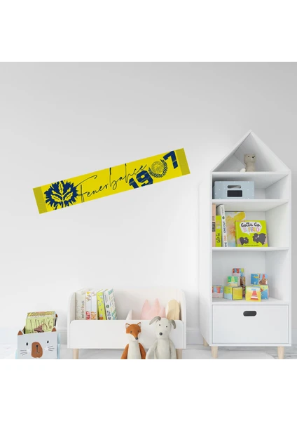 Odyak Taraftar Kart Odyak Statıkıum Atkı 5 20x118 cm Statik Kağıt Yapışkansız Fenerbahçe Lisanslı Orijinal