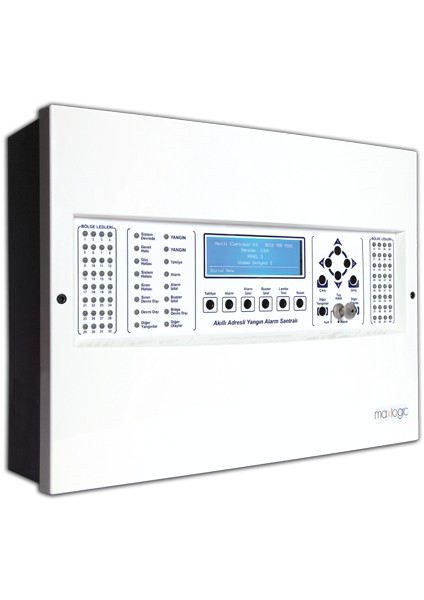 ML-1232 Yangın Alarm Santralı, 2 Çevrim, 254 Adres