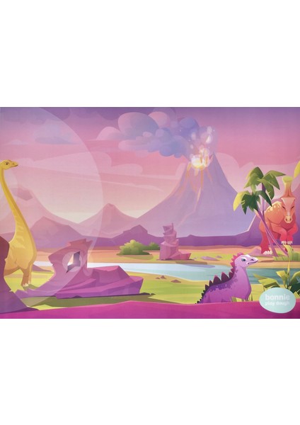 Doğal Oyun Hamuru Dinozor Oyun Matı