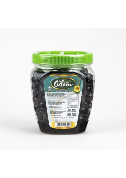 Safir 700 Gr Pet Siyah Zeytin (260-290 klb)