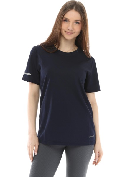 Kadın Nem Emici Hızlı Kuruma Atletik Teknik Performans Spor T-Shirt