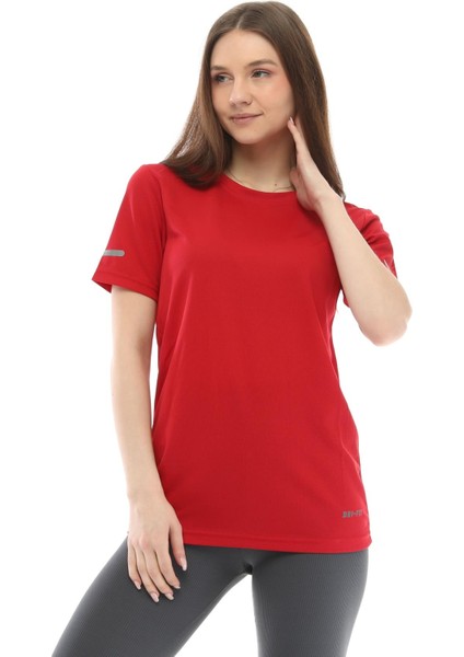 Kadın Nem Emici Hızlı Kuruma Atletik Teknik Performans Spor T-Shirt fiyatları