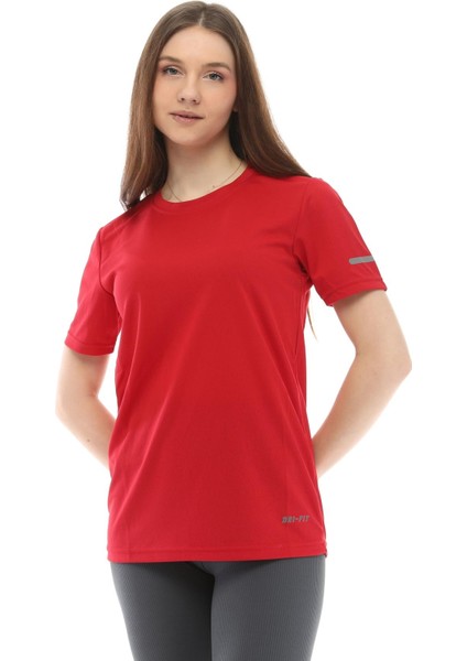 Kadın Nem Emici Hızlı Kuruma Atletik Teknik Performans Spor T-Shirt modelleri
