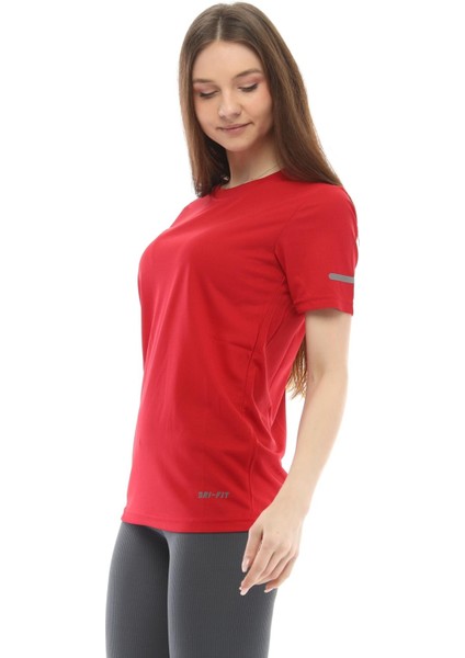 Kadın Nem Emici Hızlı Kuruma Atletik Teknik Performans Spor T-Shirt fırsatları