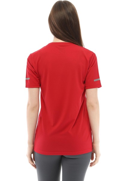 Kadın Nem Emici Hızlı Kuruma Atletik Teknik Performans Spor T-Shirt indirimleri