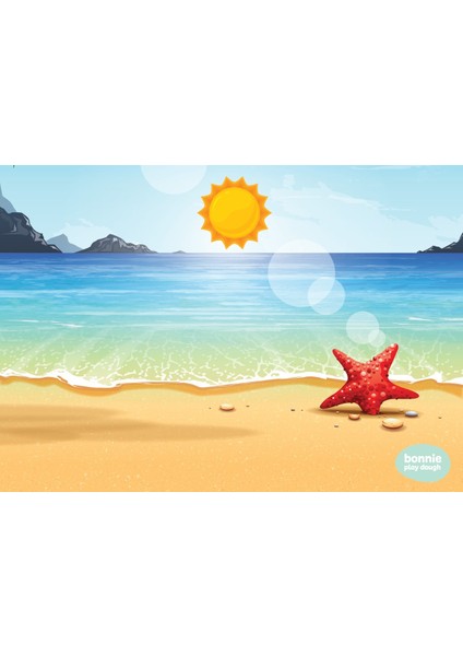 Doğal Oyun Hamuru Summer Time Oyun Matı