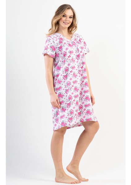 Pamuklu Kısa Kol Kısa Gecelik fiyatları