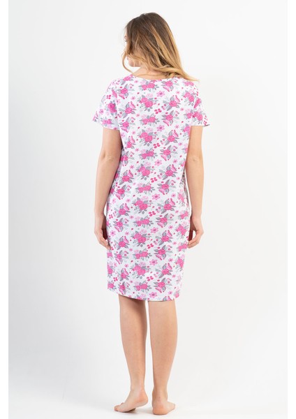 Pamuklu Kısa Kol Kısa Gecelik fırsatları