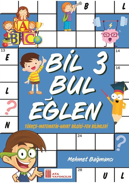 Ata Yayıncılık  3. Sınıf Neşeli Matematik+Bil Bul Eğlen+6Lı Poşet Deneme