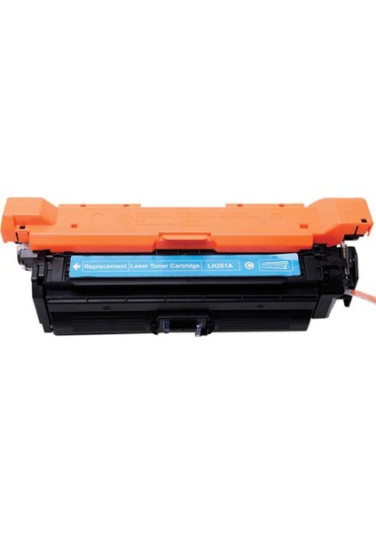 Hp CC421A Toner Muadil Mavi (9.000 Sayfa) 2 Yıl Parça Garantili