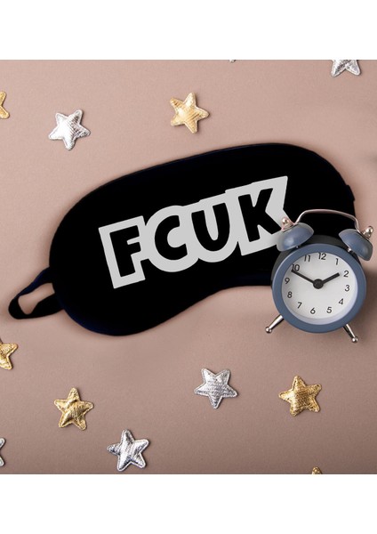 Fcuk Tasarımlı Uyku Göz Bandı - Arkadaşa Hediye - Doğum Günü Hediyesi - Uyku Bandı 1 modelleri