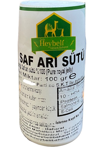 Saf Taze Arı Sütü 100 gr 1.4 Hda modelleri