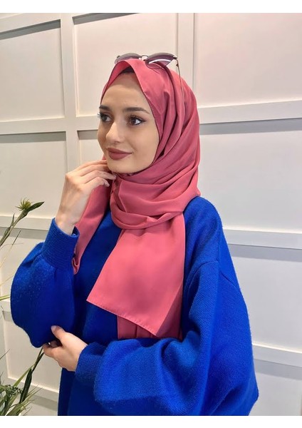 Siyane Scarf Medine Ipeği Şal 00737