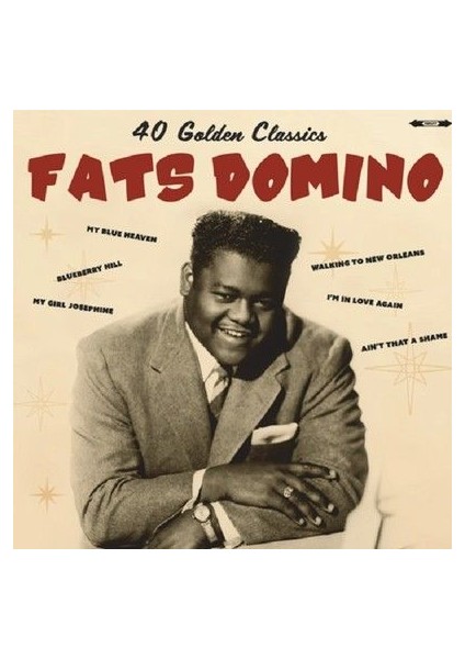Fats Domino - 40 Golden Classics (Yeni Baskı 2'li Plak)