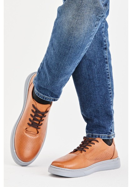 Erkek Sneaker Deri Ayakkabı 002Y22E4047