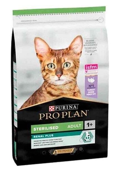 Sterilised Kısırlaştırılmış Kediler Için Hindi Etli Kedi Mamasi 10 kg