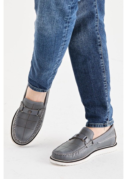 Erkek Casual Deri Ayakkabı 013Y22E4114 indirimleri