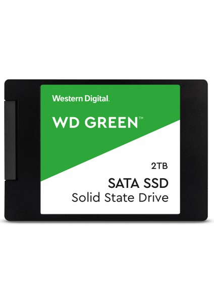 Green WDS200T2G0A 2tb 545/465 3dnand, 2,5&quot; Sata SSD