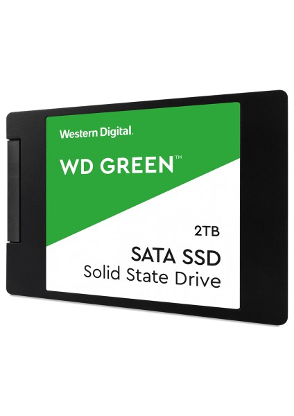 Green WDS200T2G0A 2tb 545/465 3dnand, 2,5&quot; Sata SSD