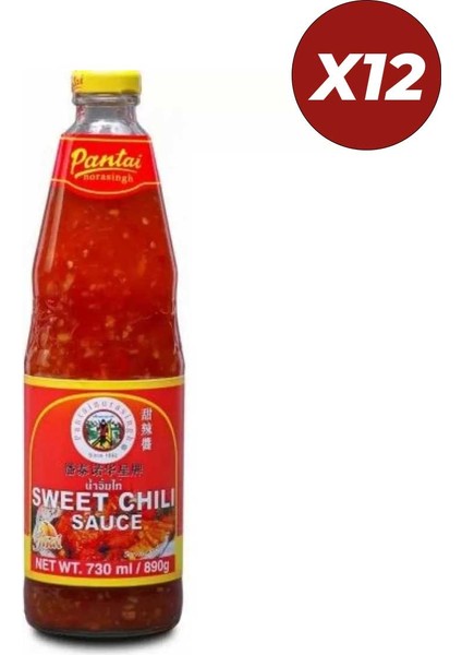 Sweet Chili Tatlı Biber Sos 730 ml 12 Adet (1 Koli)