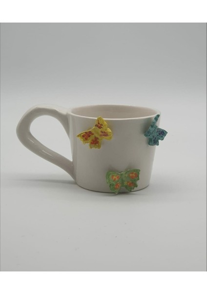 Kelebek Kabartma Mug