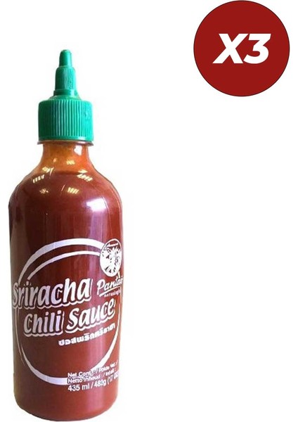 Sriracha Chili Sauce 435 ml 3 Adet