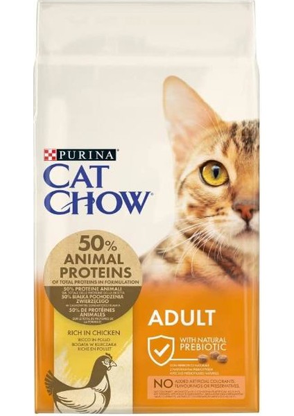 Cat Chow Purina Cat Chow Hindili ve Tavuklu Yetişkin Kedi Maması 15 kg