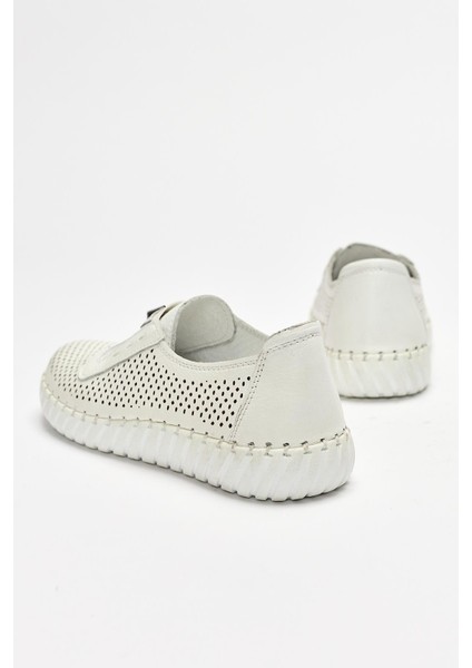 7ADIMDAAŞK Kadın Deri Spor Ayakkabı 072Y21K10801 fırsatları