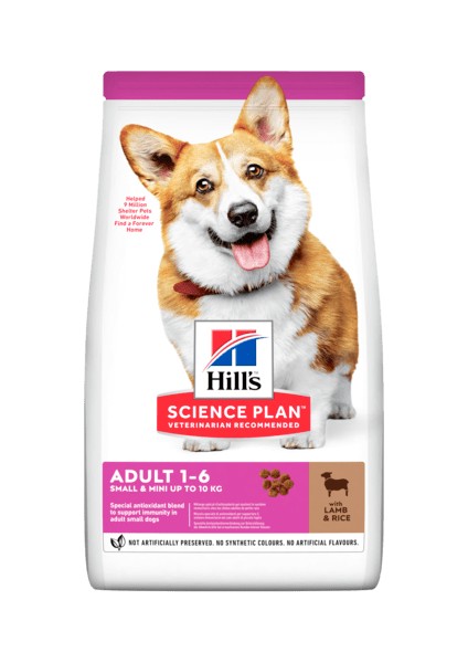 Science Plan Adult Small Miniature Lambrice Kuzu Etli Pirinçli Yetişkin Küçük Irk Köpek Maması 1,5 kg