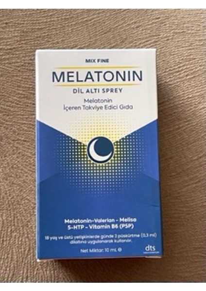 Fine Melatonin Sprey-5htp-Melisa-B6-Valerian