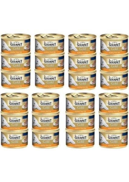 Kıyılmış Hindi Etli Konserve Yetişkin Kedi Maması 24 x 85 G