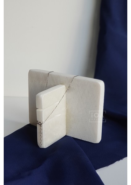 Inci - Gerçek Mermer Takı Standı / Takılık / Kolyelik - Küçük Boy modelleri