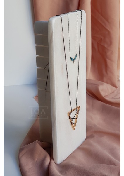 Inci - Gerçek Mermer Takı Standı / Takılık / Kolyelik - Büyük Boy fiyatları