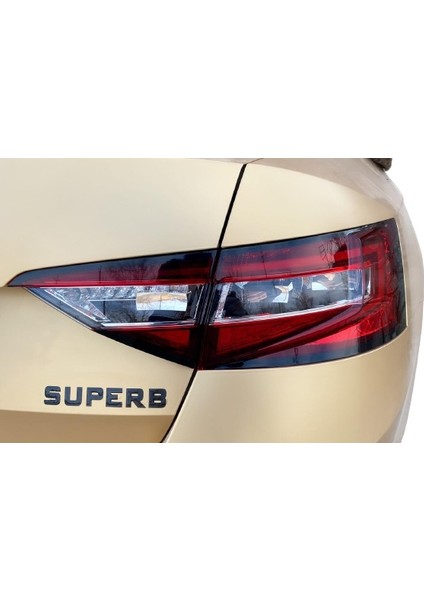 Skoda Superb Stop Çerçeve Sticker Kaplama 2015-2023