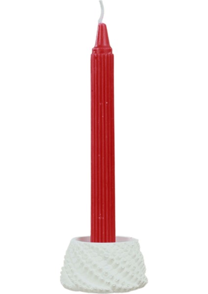 Mumluk Şamdan Tealight ve Ince Mum Uyumlu Ejderha Yumurtası Model