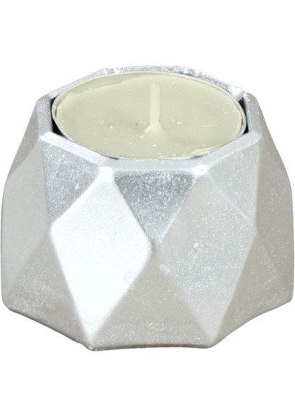 Mumluk Şamdan Tealight Mum Uyumlu Poly Küçük 1 Model