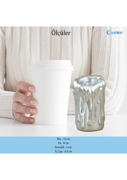Mumluk Şamdan Tealight Mum Uyumlu Büyük Erimiş Mum Model fiyatları